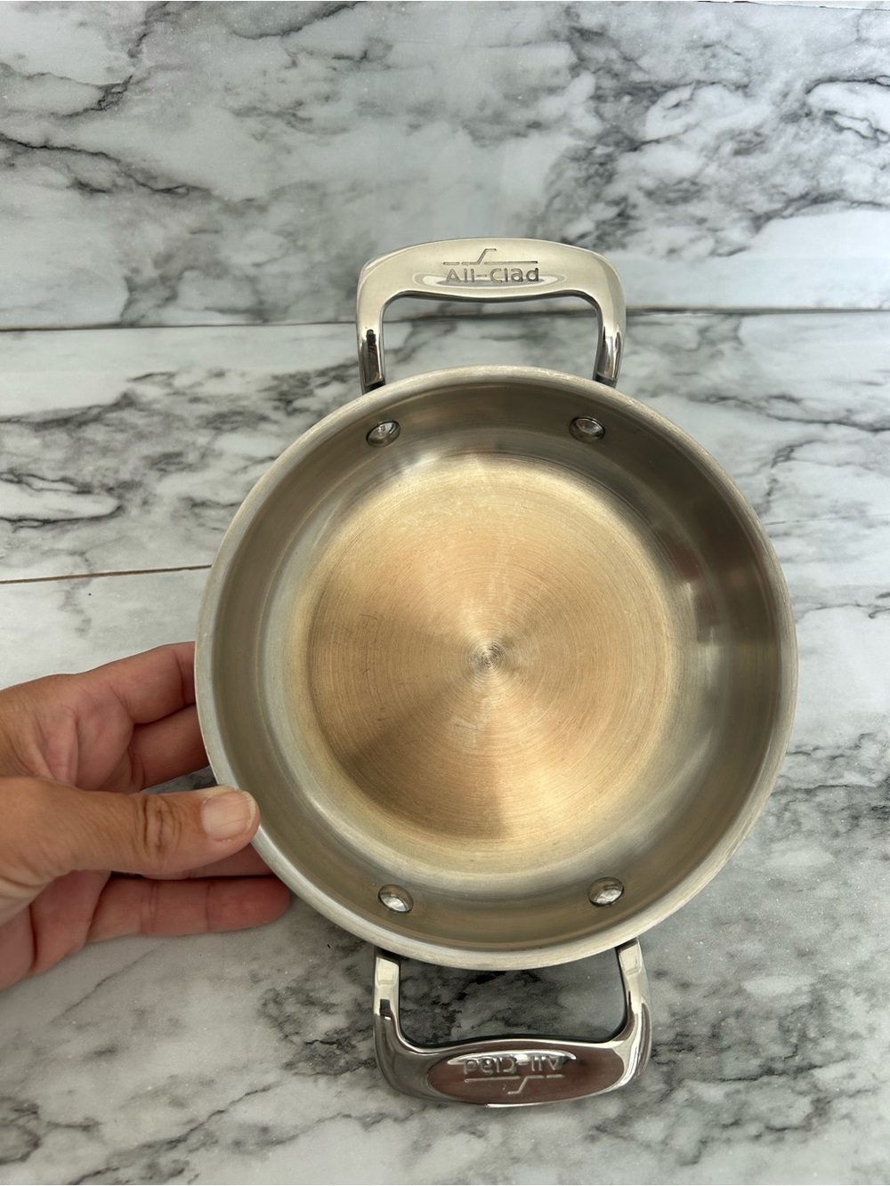 ALL-CLAD | 6-inch Round Mini Gratin Pan stainless steel